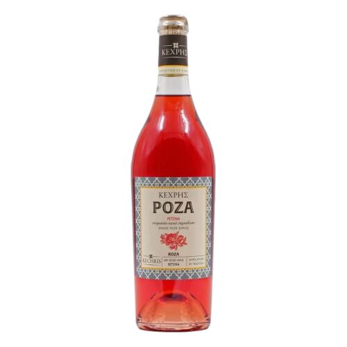 ΡΕΤΣΙΝΑ ΚΕΧΡΗ ΡΟΖΑ 750ml