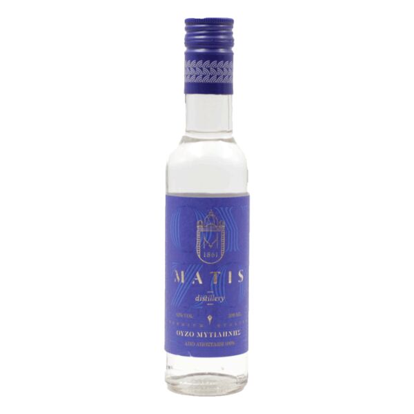ΟΥΖΟ 200ml ΜΑΤΘΑΙΟΥ 42% ΜΠΛΕ