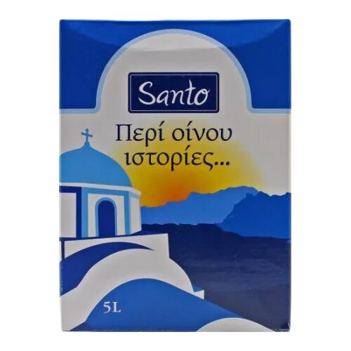 ΑΣΚΟΣ SANTO ΠΕΡΙ ΟΙΝΟΥ 5LT ΡΟΖΕ ΞΗΡΟ