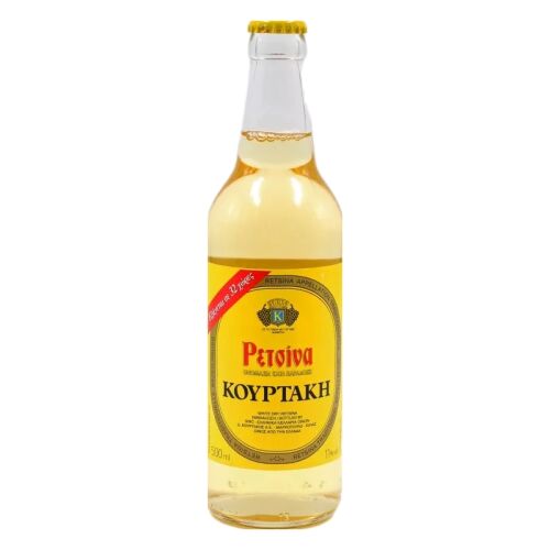 ΡΕΤΣΙΝΑ ΚΟΥΡΤΑΚΗ 500ml ΛΕΥΚΟ