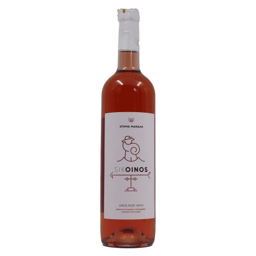 ΚΤΗΜΑ ΜΑΝΑΛΗ SIKOINOS 750ml ΡΟΖΕ