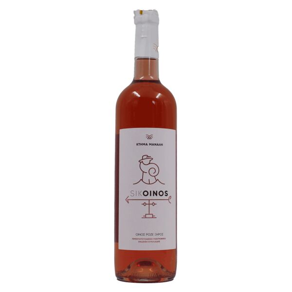 ΚΤΗΜΑ ΜΑΝΑΛΗ SIKOINOS 750ml ΡΟΖΕ