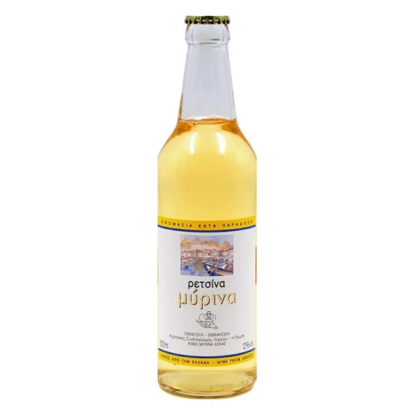 ΡΕΤΣΙΝΑ ΜΥΡΙΝΑ ΕΑΣ 500ml ΛΕΥΚΟ