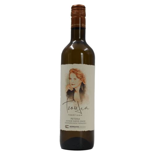 ΓΕΩΡΓΙΑΔΗ ΤΖΟΥΛΙΑ ΡΕΤΣΙΝΑ 500ml ΛΕΥΚΟ
