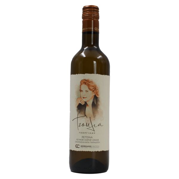 ΓΕΩΡΓΙΑΔΗ ΤΖΟΥΛΙΑ ΡΕΤΣΙΝΑ 500ml ΛΕΥΚΟ