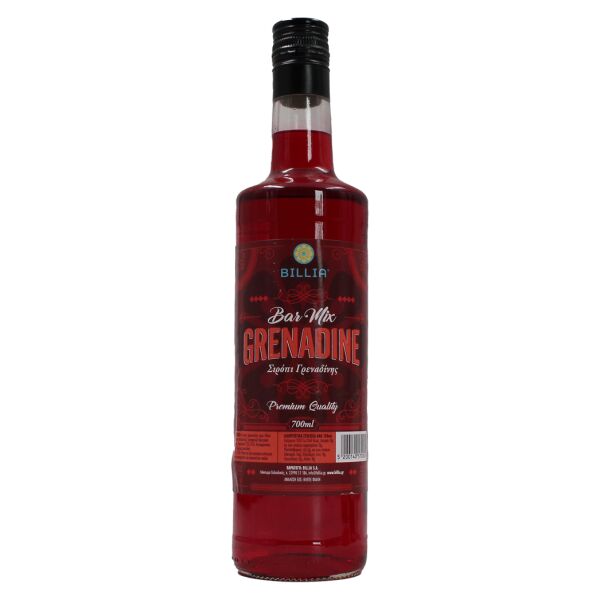 ΣΙΡΟΠΙ ΓΡΕΝΑΔΙΝΗ 700ml BILLIA
